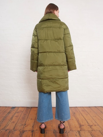 Manteau d’hiver 'Elodie' Aligne en vert