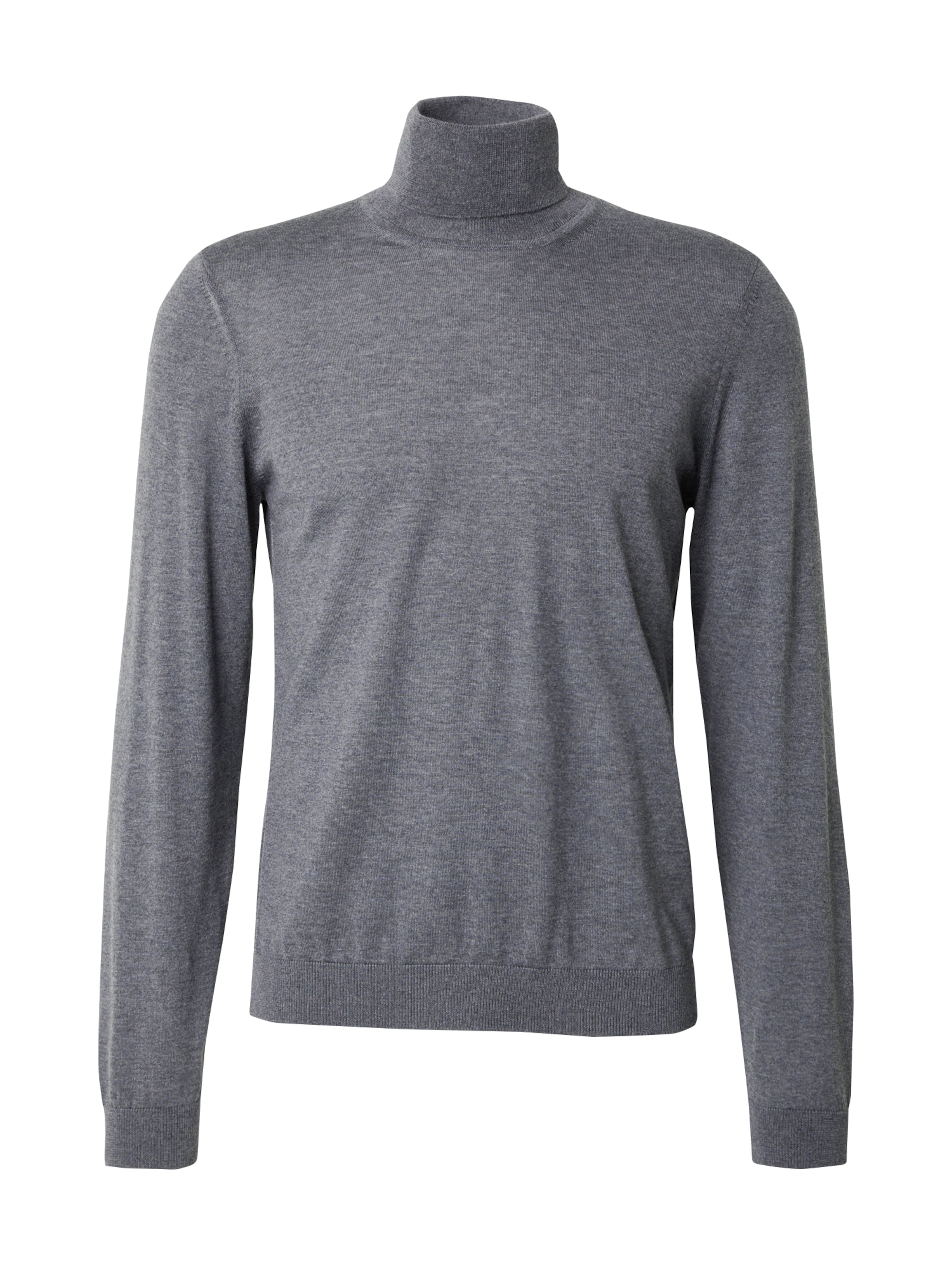 BOSS Sweater 'Musso' in Grey: front