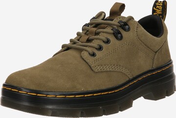 Dr. Martens - Sapato com atacadores 'Reeder' em verde: frente