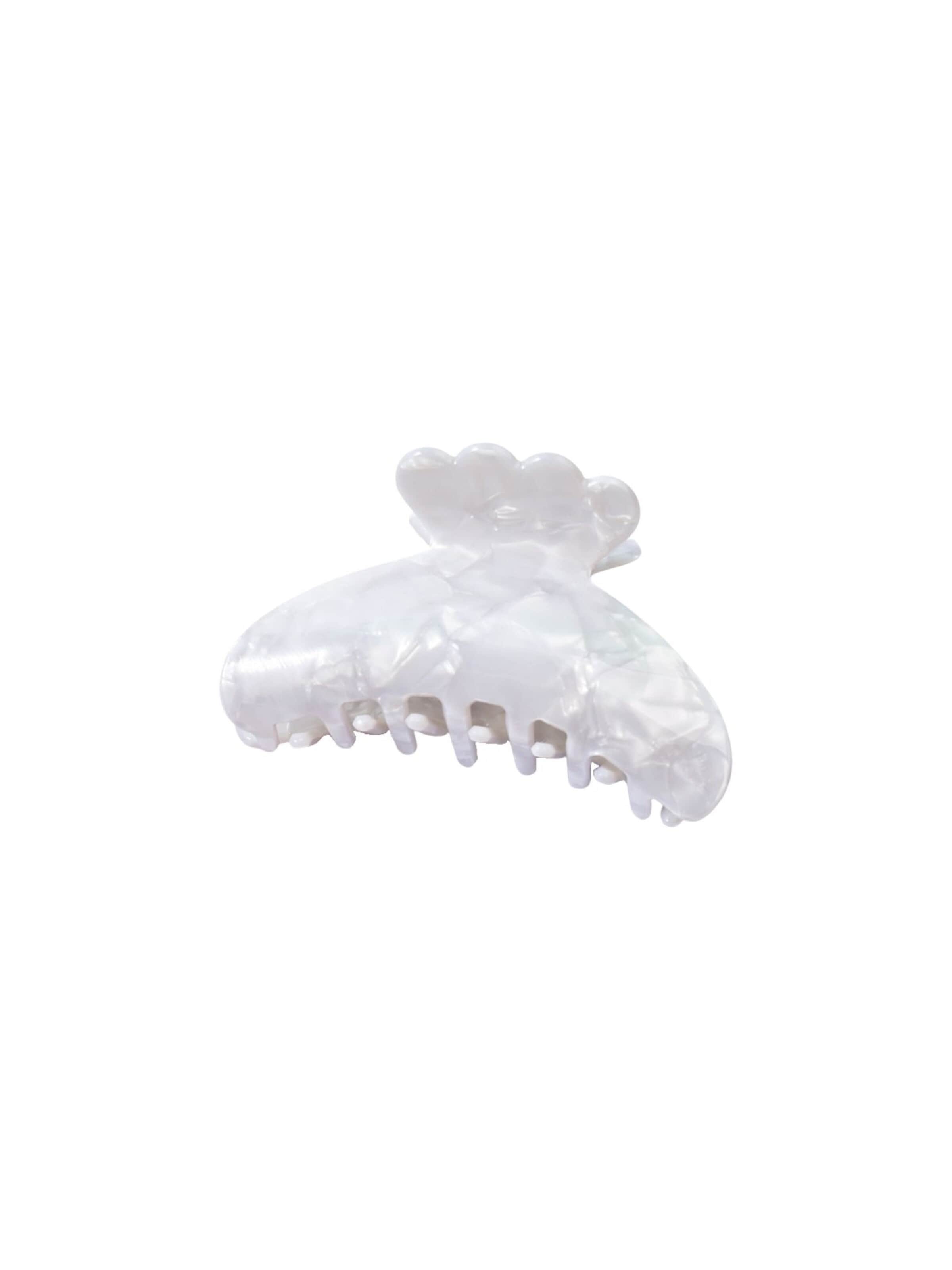 soho Hair accesoires - Bijuteria de cabelo 'SOHO Joy Hårklemme - Pure White (U)' em mistura de cores: frente