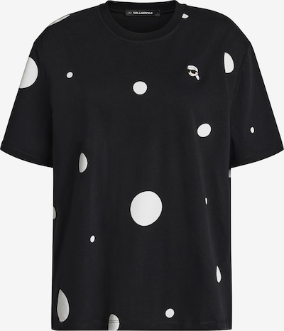 Karl Lagerfeld Paita 'Ikon' koossa XS värissä musta / valkoinen, Tuotenäkymä