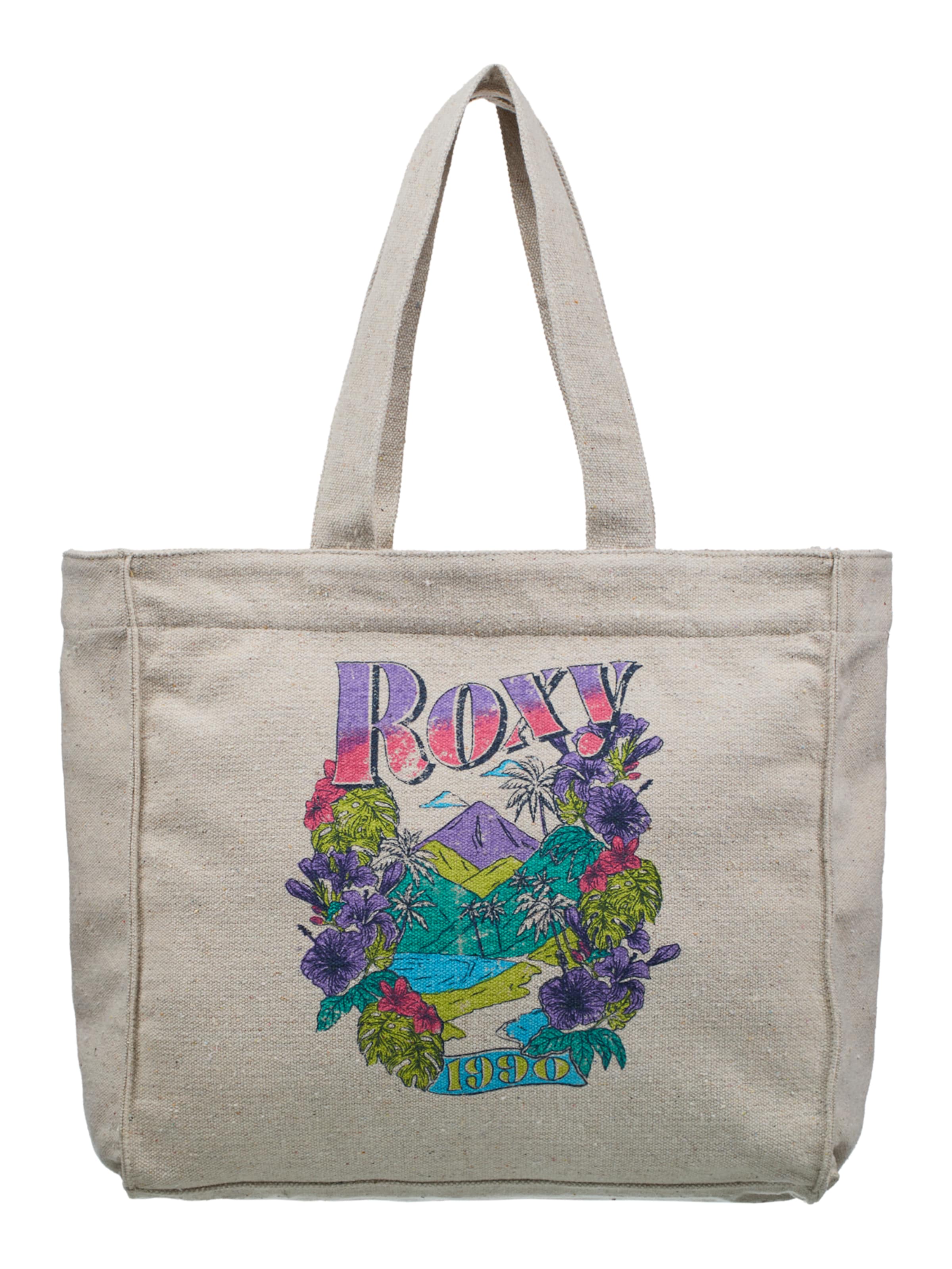 ROXY Shopper 'Drink The Wave' in Weiß: Vorderseite