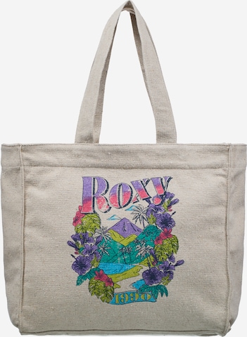 ROXY Shopper 'Drink The Wave' in Weiß: Vorderseite