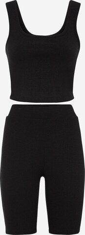 LSCN by LASCANA Loungewear in Black: front