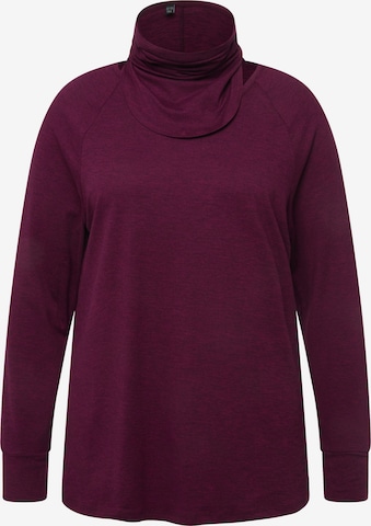 Ulla Popken Sweatshirt in Lila: voorkant