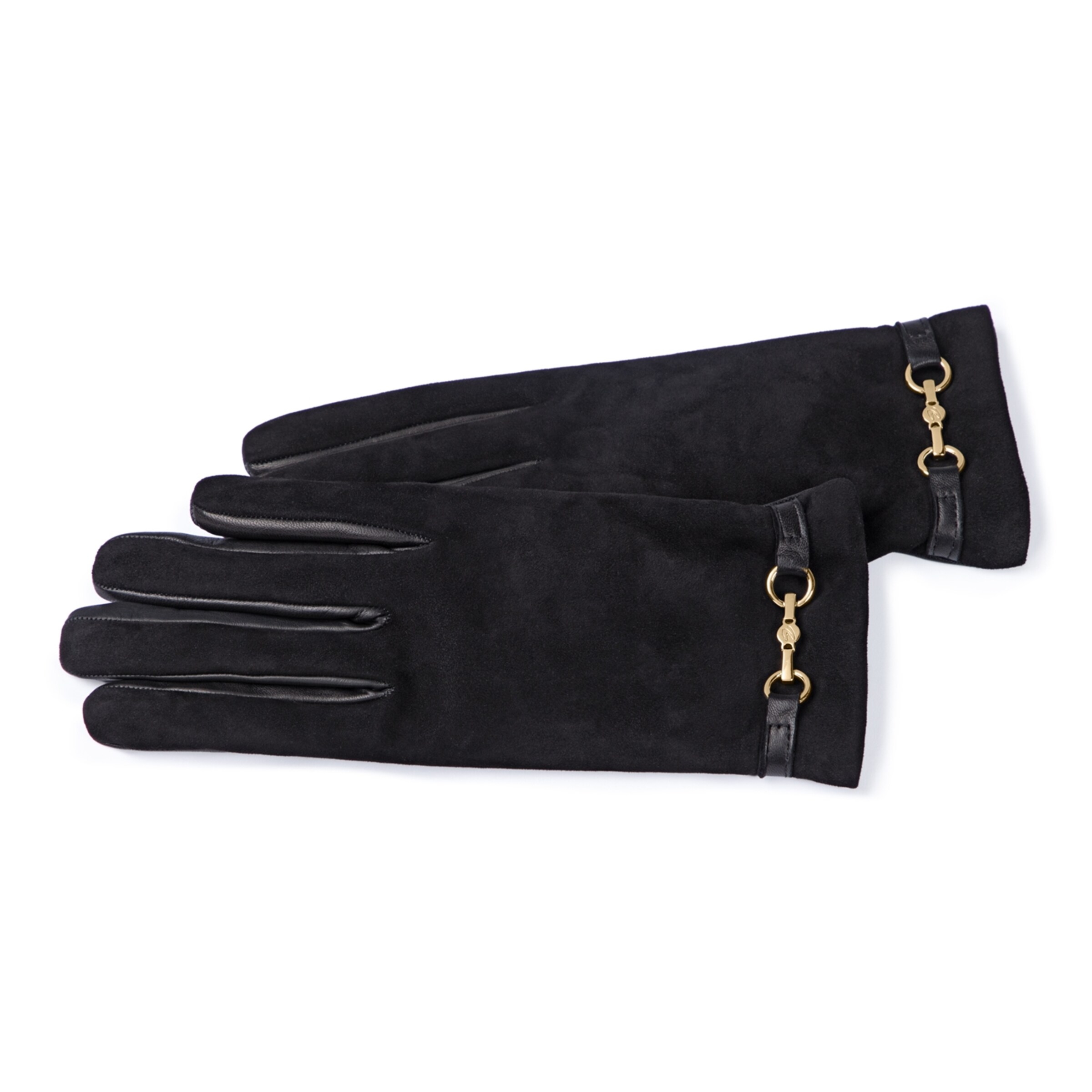 Isabel Bernard Full finger gloves in Black