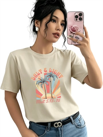 GORHEY Shirt 'Summer Vacation'‌‌‌‌‌‌‌ in Orange