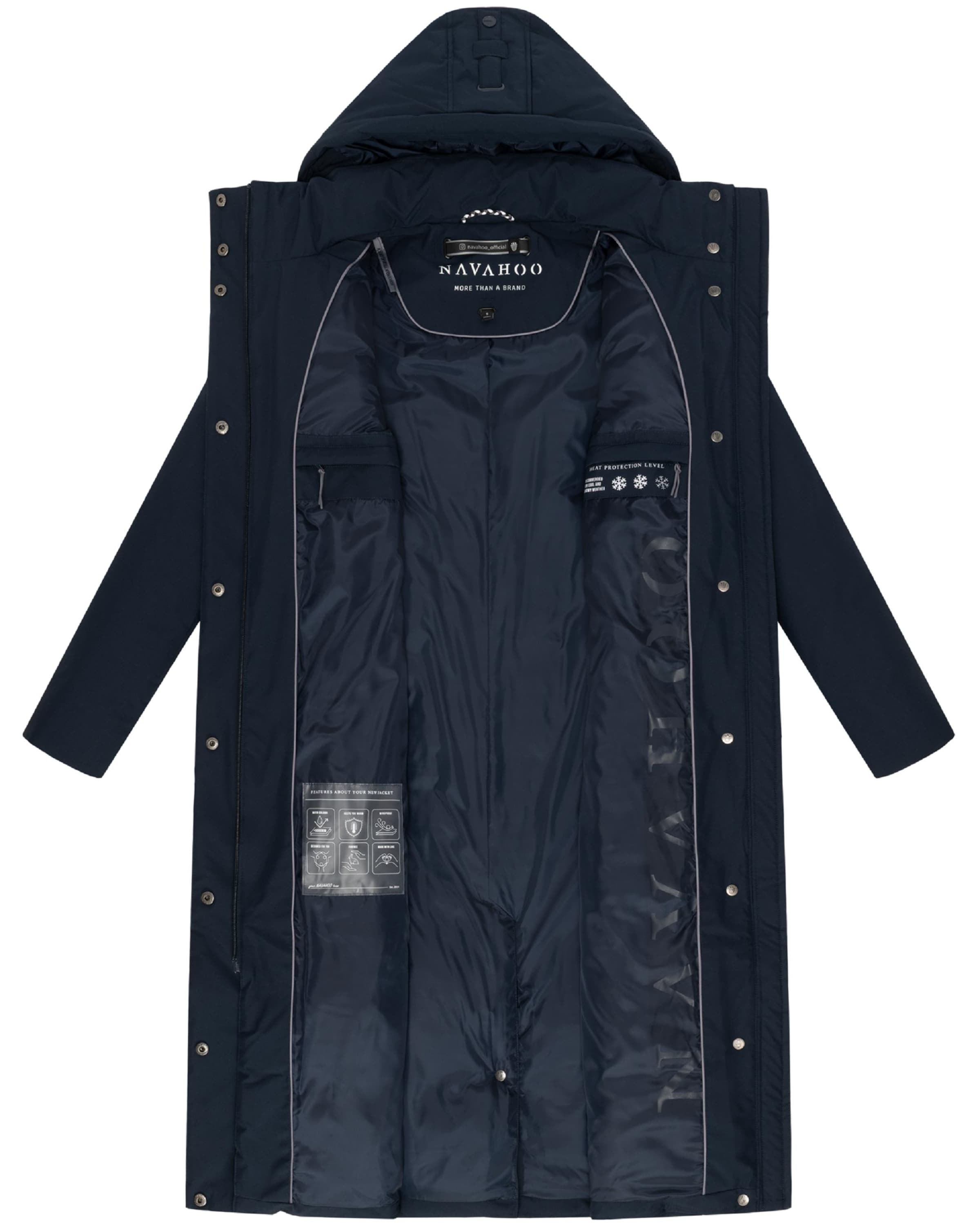 Manteau fonctionnel 'Waldbummler 14' NAVAHOO en bleu