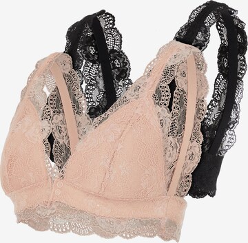 Soutien-gorge d’allaitement 'Senia' MAMALICIOUS en rose : devant