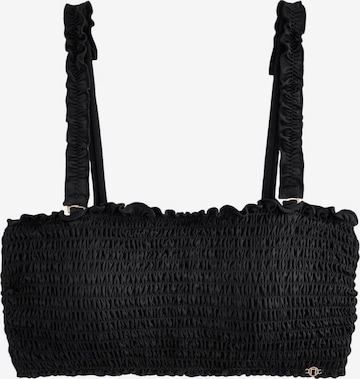 Next Bandeau Bikinitoppi värissä musta: etupuoli