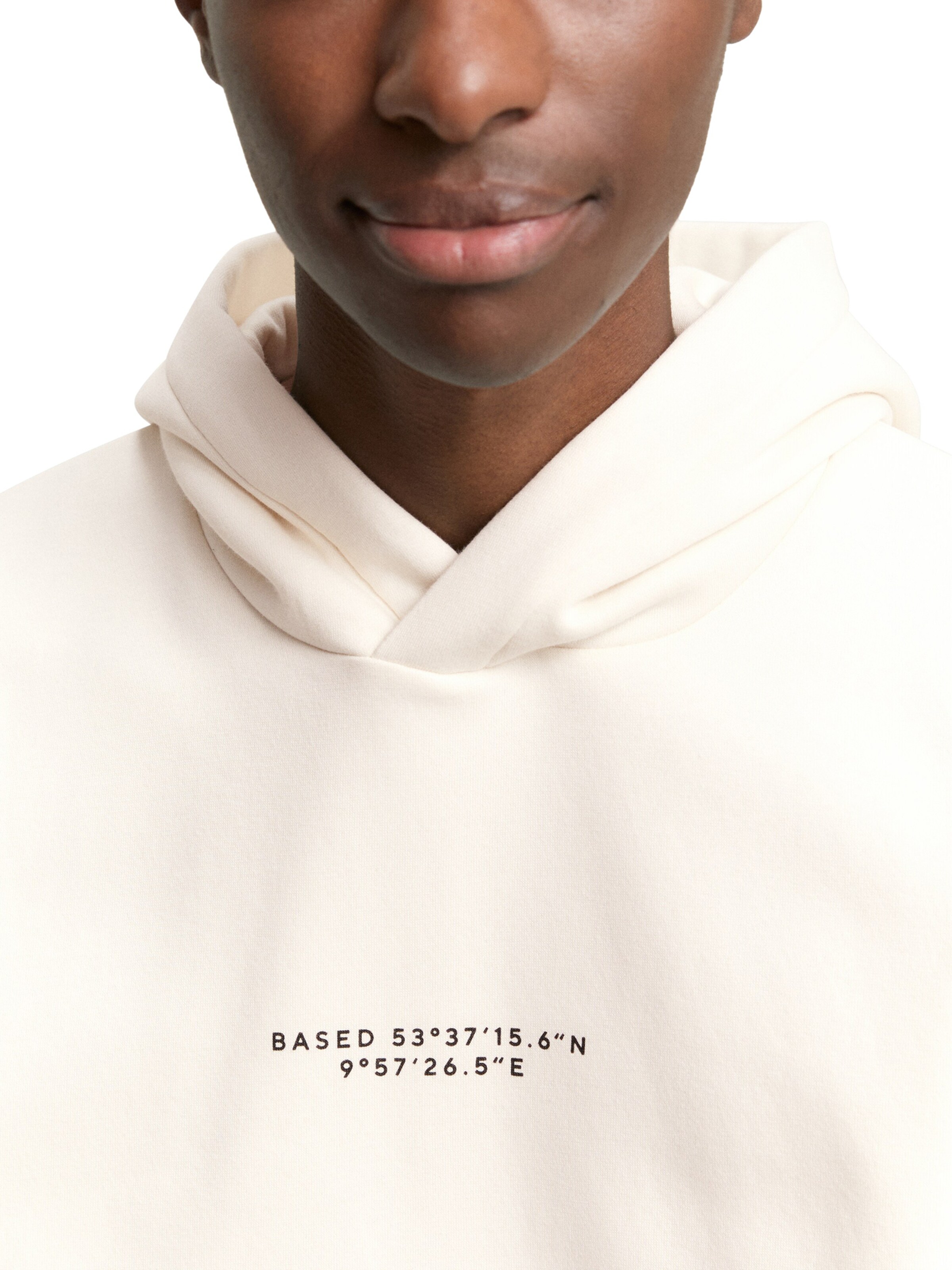 TOM TAILOR DENIM Sweatshirt in Wit