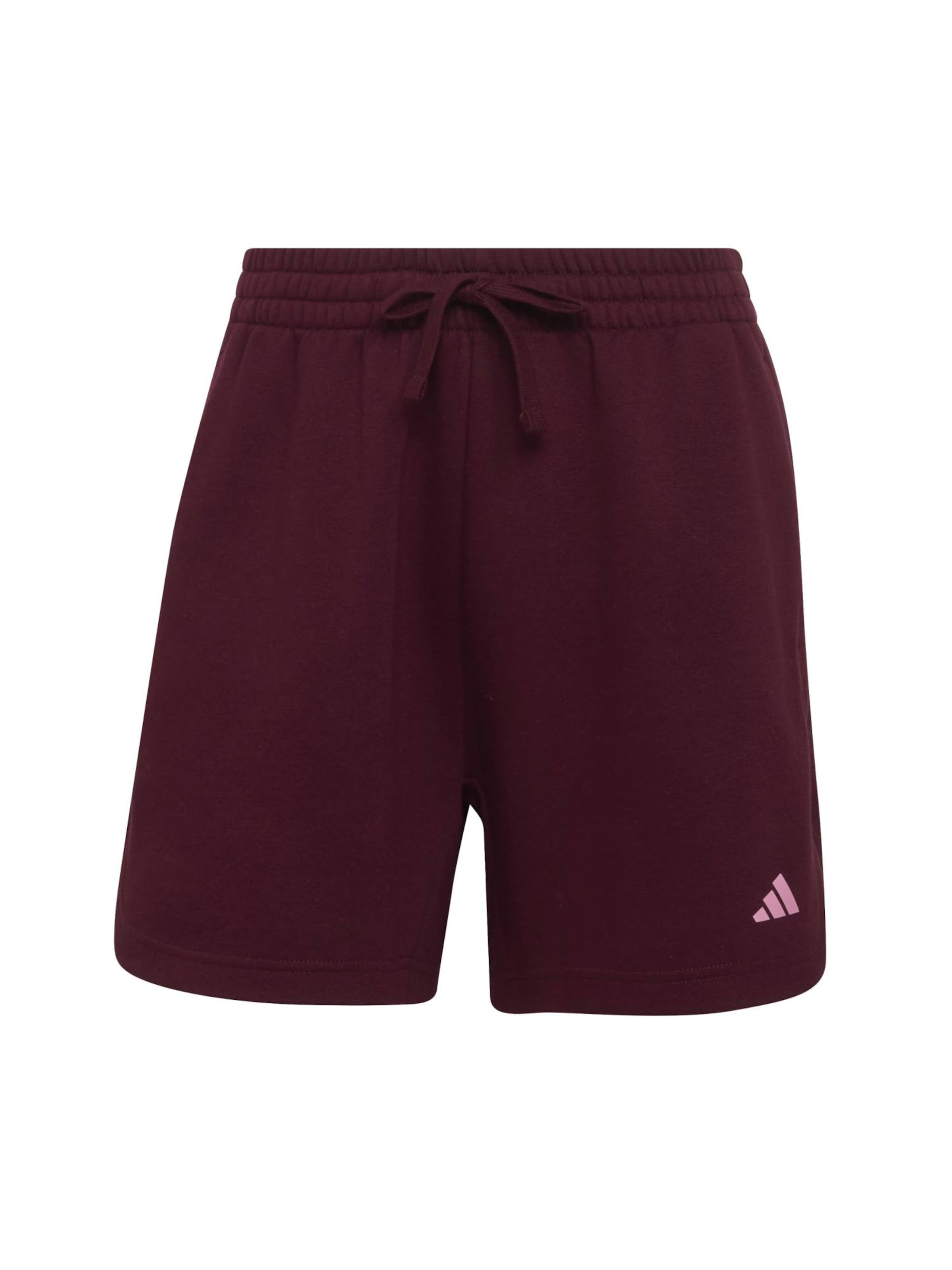 Loosefit Pantalon de sport 'Studio' ADIDAS SPORTSWEAR en rouge : devant