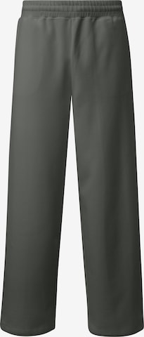 Loosefit Pantalon QS en gris : devant