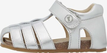 Falcotto Sandal 'ALBY' in Silver: front