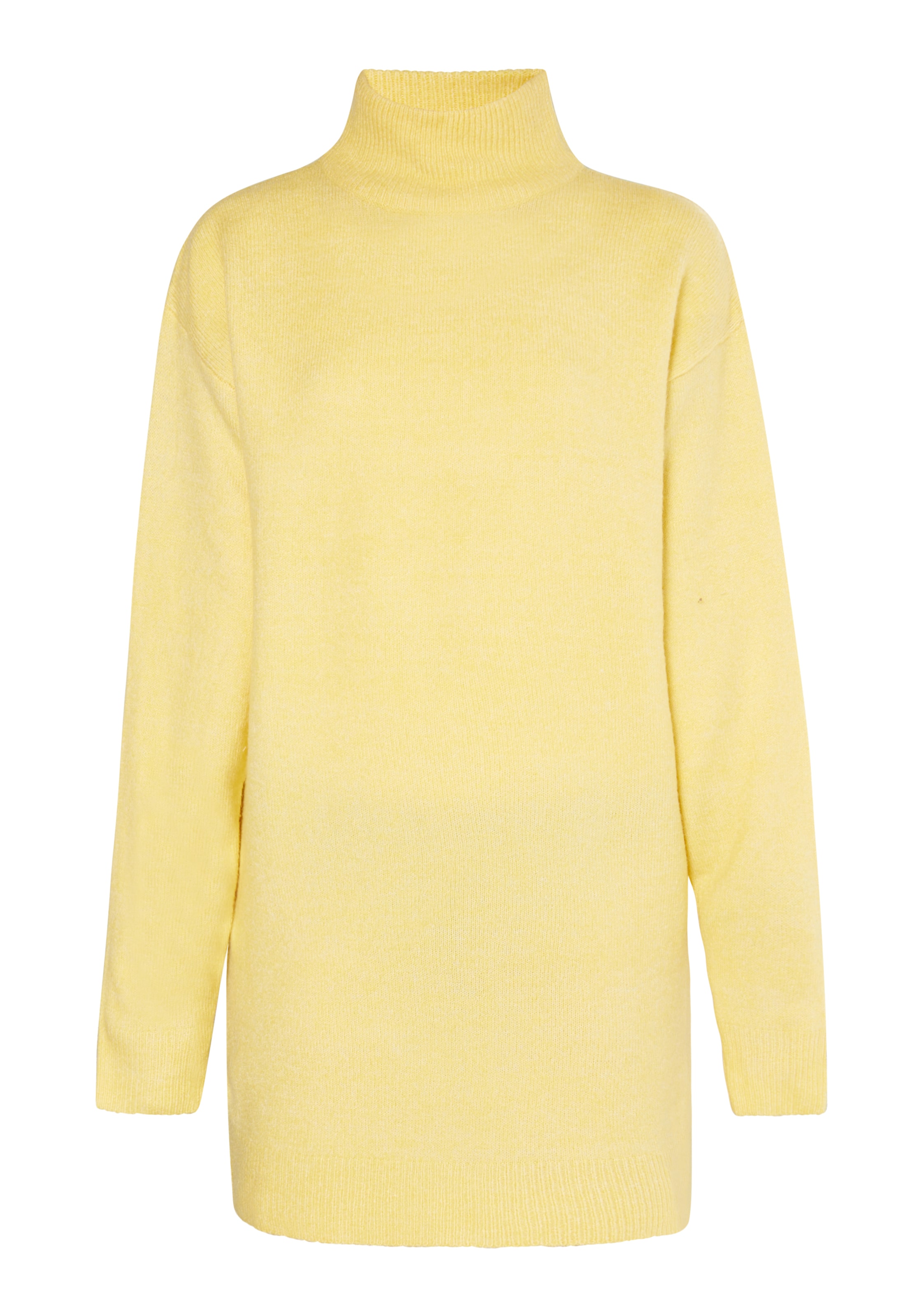 MYMO Πλεκτό φόρεμα σε κίτρινο: μπροστά