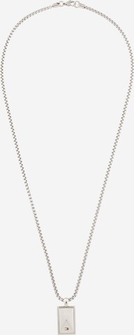 TOMMY HILFIGER Necklace 'GEOMETRIC' in Silver: front