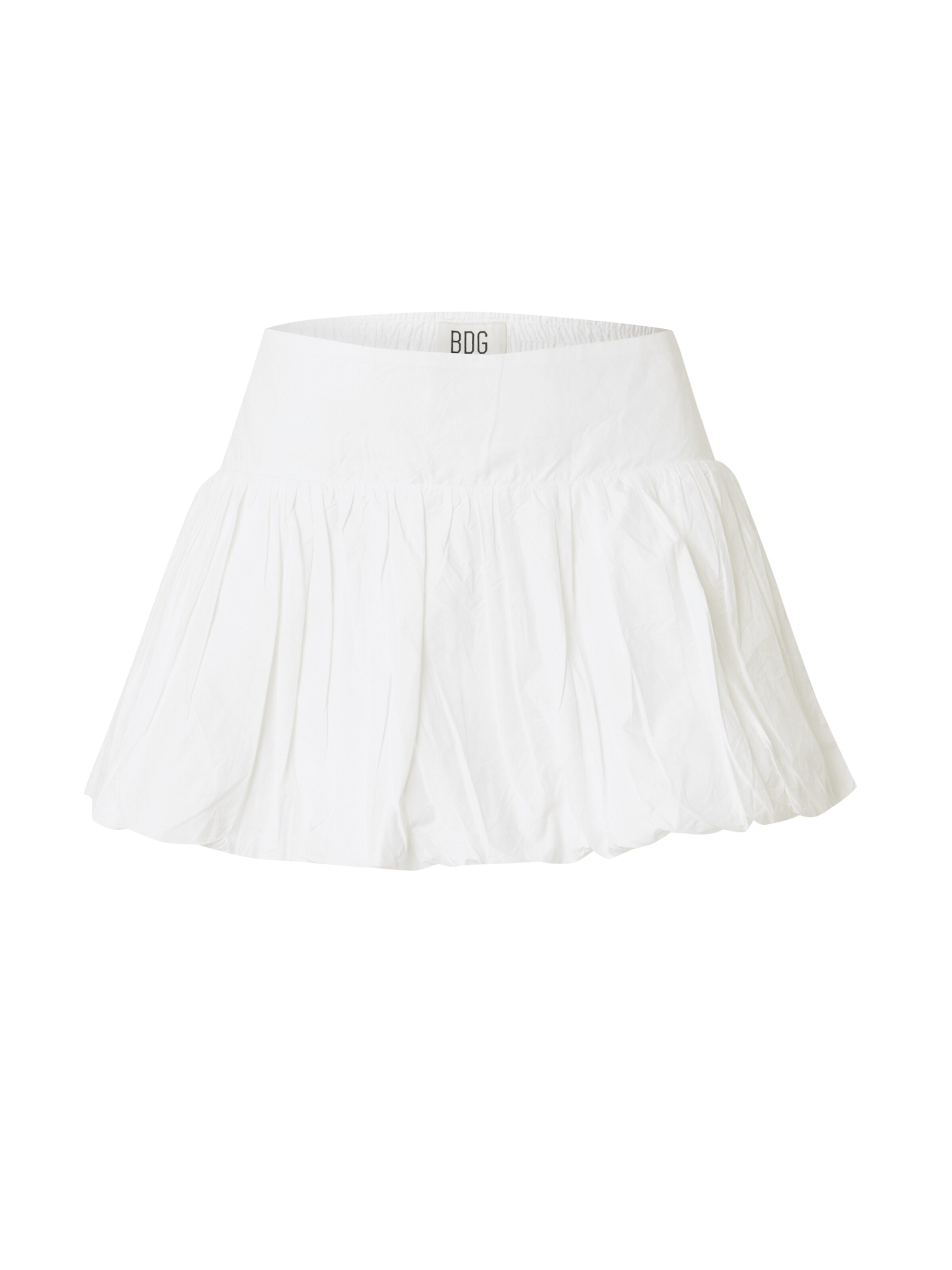 BDG Urban Outfitters Φούστα σε λευκό: μπροστά