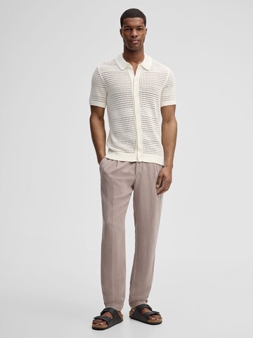 STRELLSON Regular fit Button Up Shirt 'Ander' in White