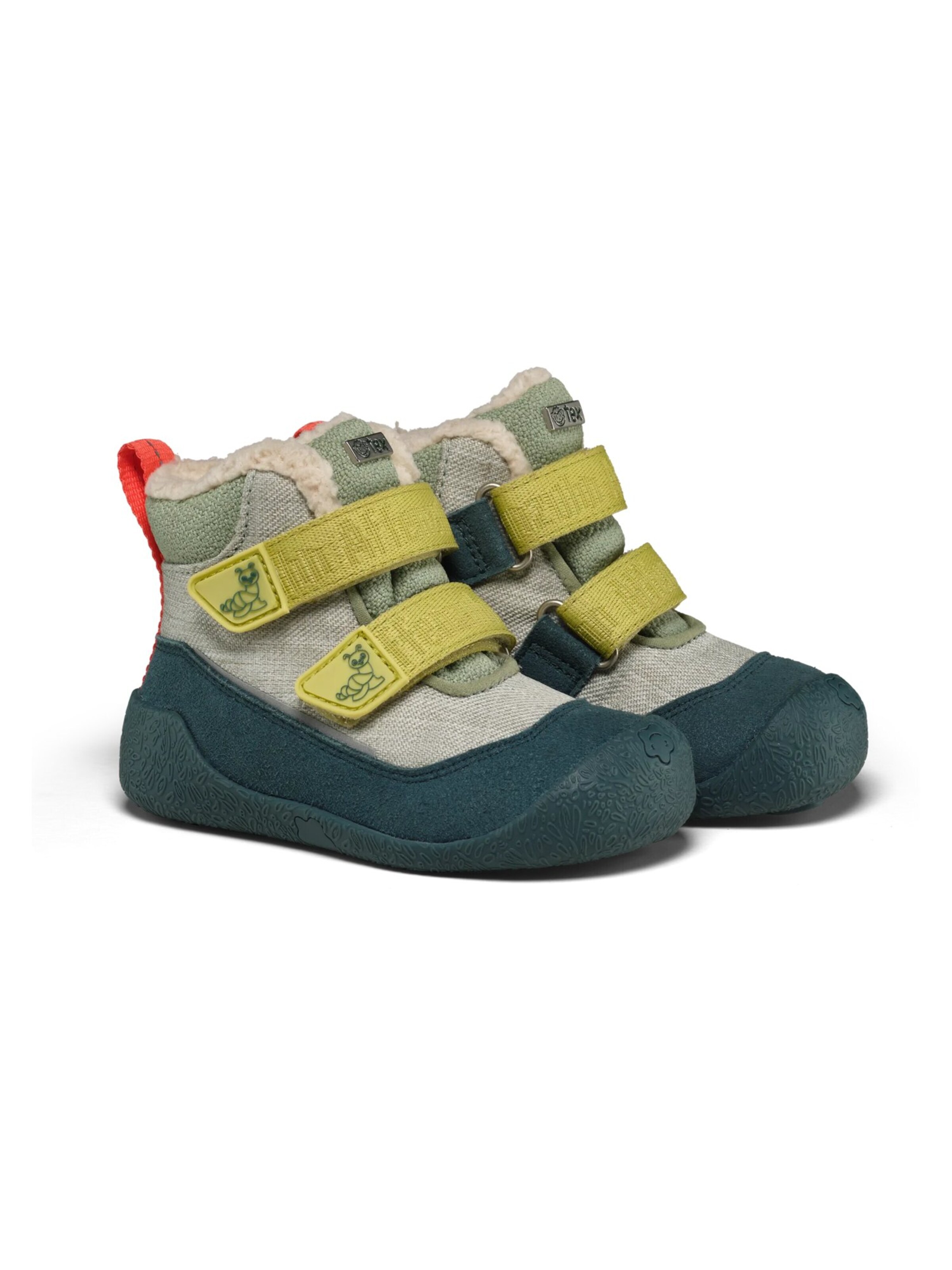 Affenzahn First-Step Shoes 'Snuggy' in Orange