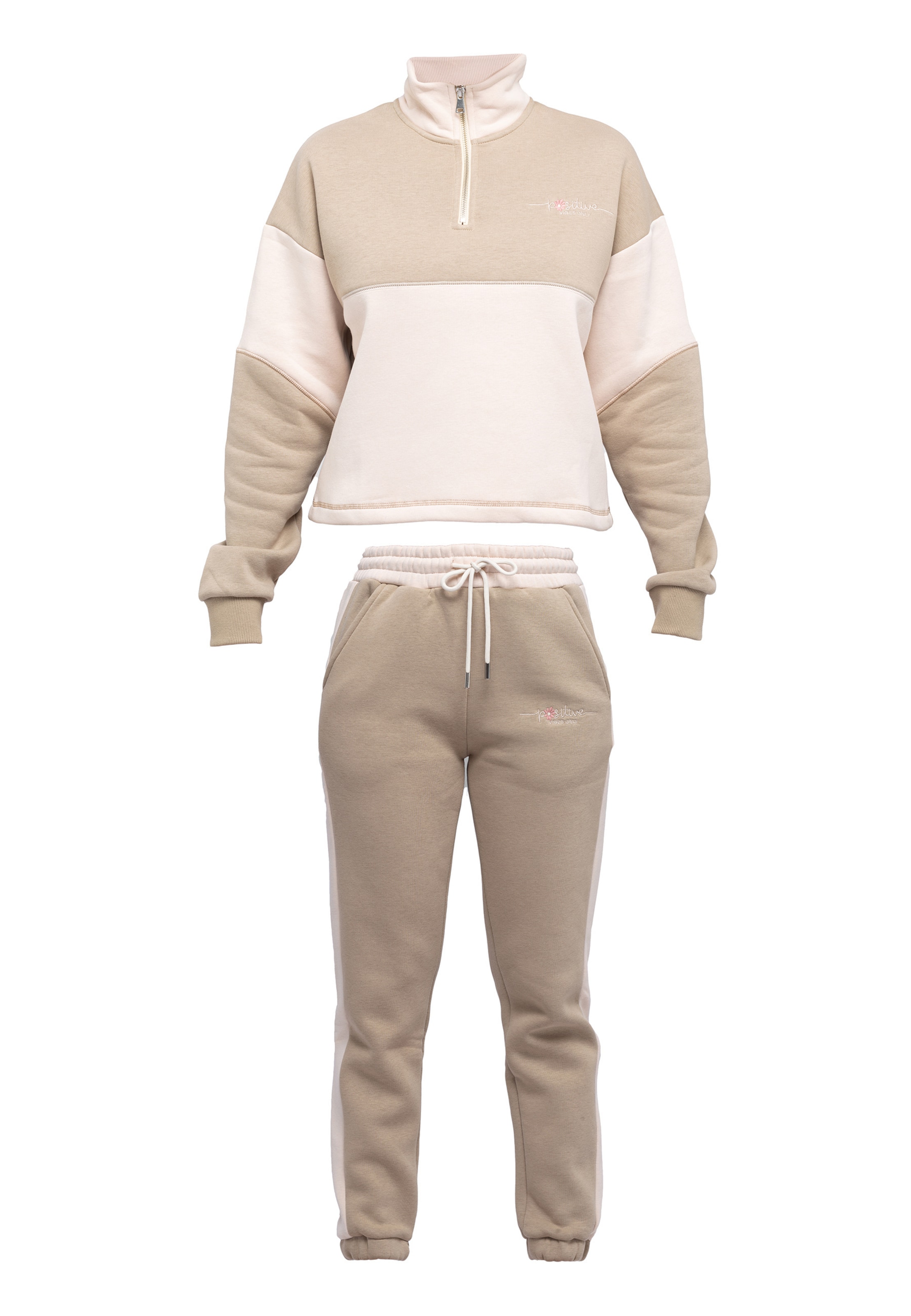 Survêtements Tom Barron en marron : devant