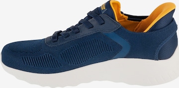 SKECHERS Sneakers 'BOBS Squad Chaos - Solid Step' in Blue: front