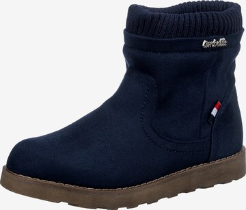 ambellis Boots in Blue: front
