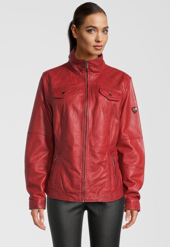 H.I.S Lederjacke in Rot: predná strana