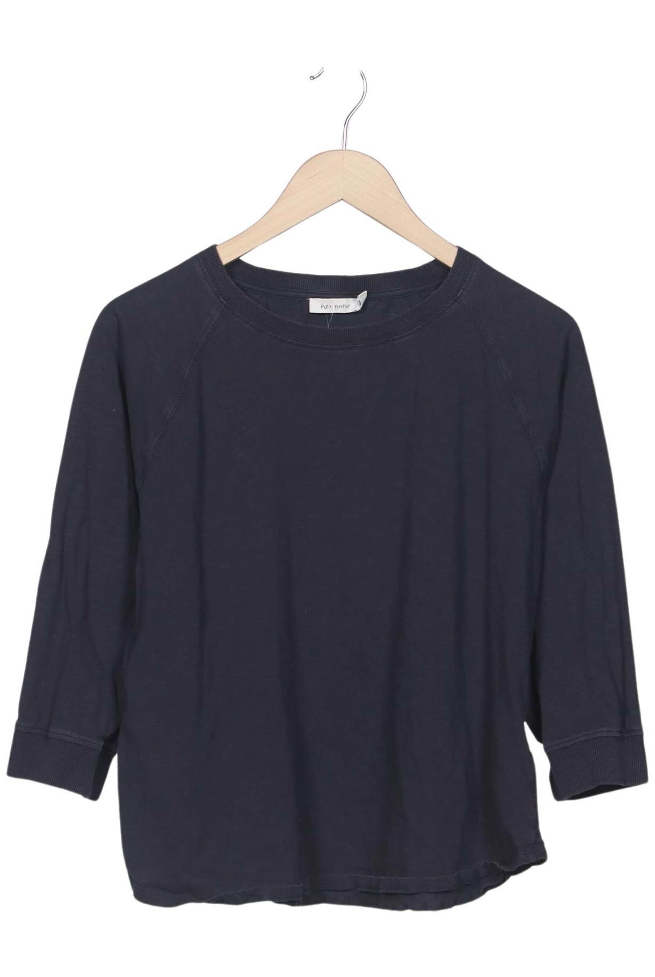 hessnatur Top & Shirt in 11XL in Blue: front