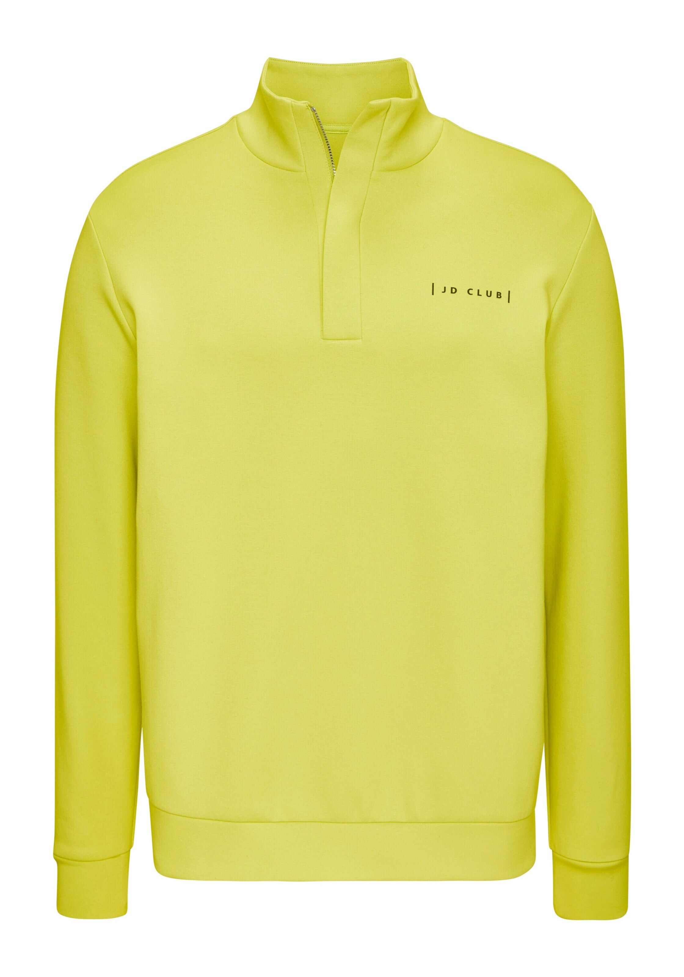 JOHN DEVIN Sweatshirt i gul: forside