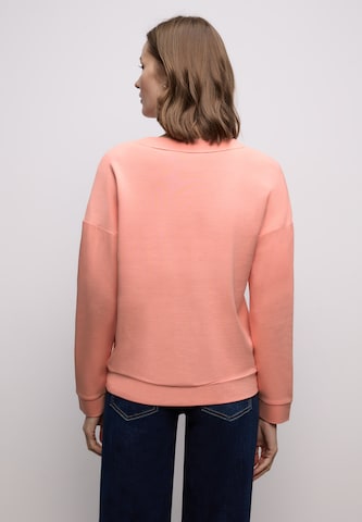 STREET ONE Sweatshirt in Orange