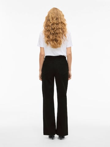 VILA Flared Jeans 'VIGela' in Zwart
