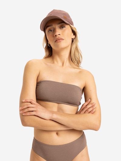 ROXY Hauts de bikini 'Lasca' en taupe, Vue avec produit
