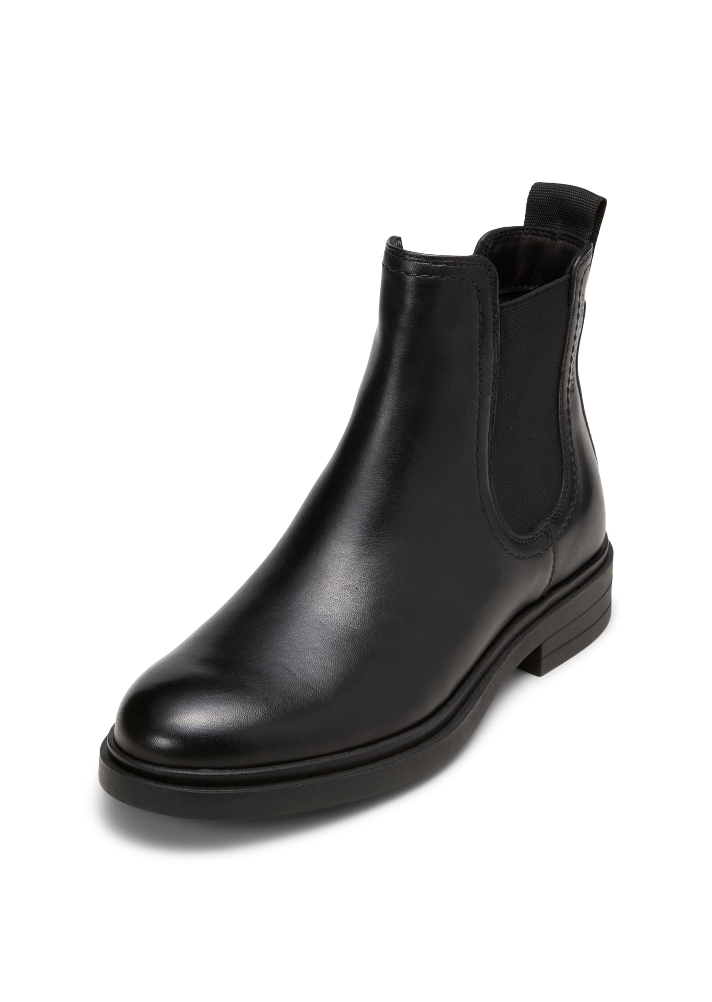 Marc O'Polo Боти Chelsea в черно: отпред