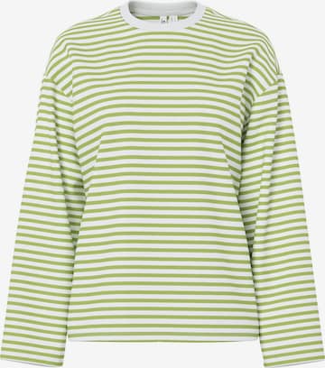 PIECES Shirt 'PCSadie' in Green: front