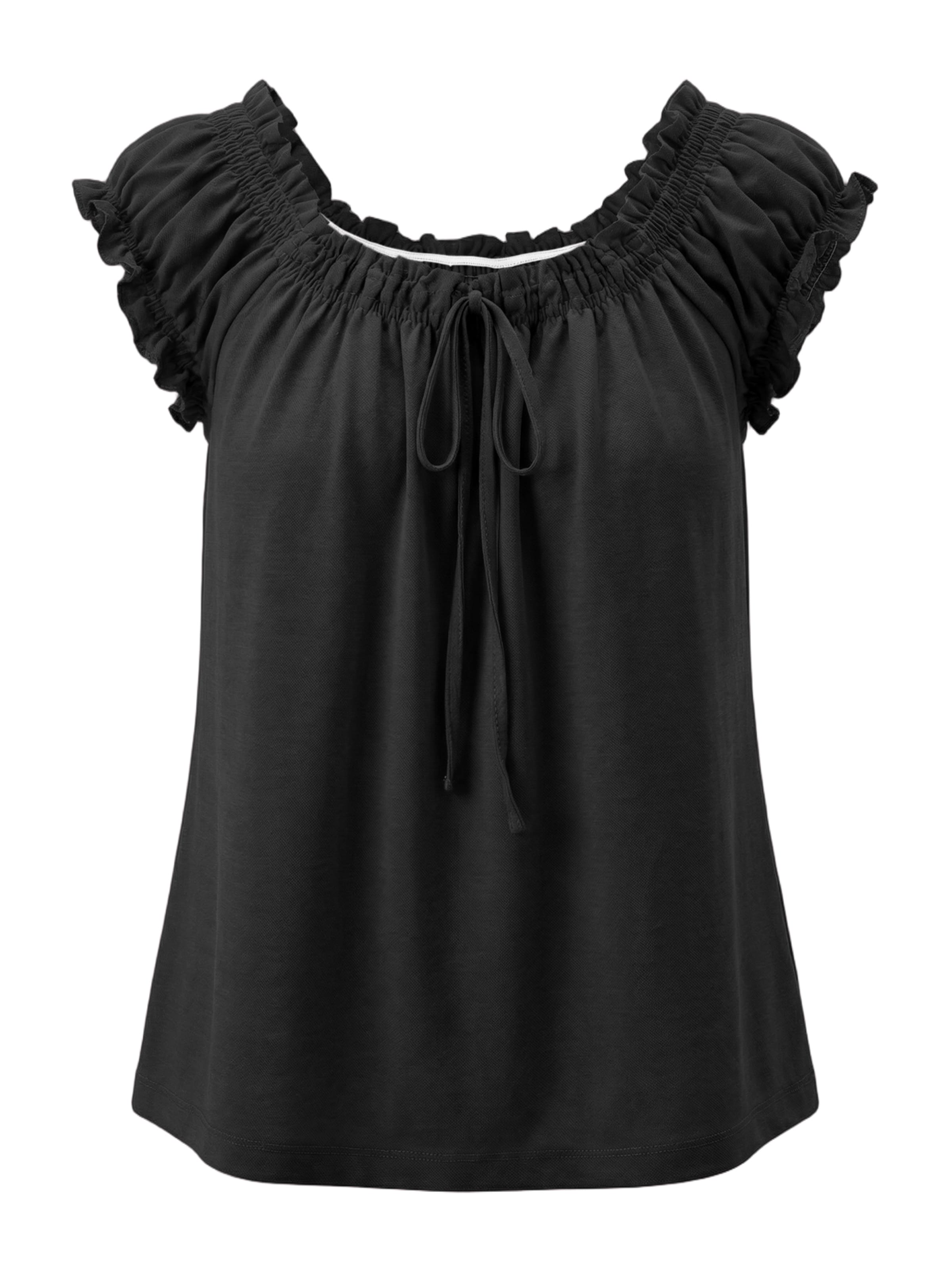 Imily Bela - Top en negro: frente