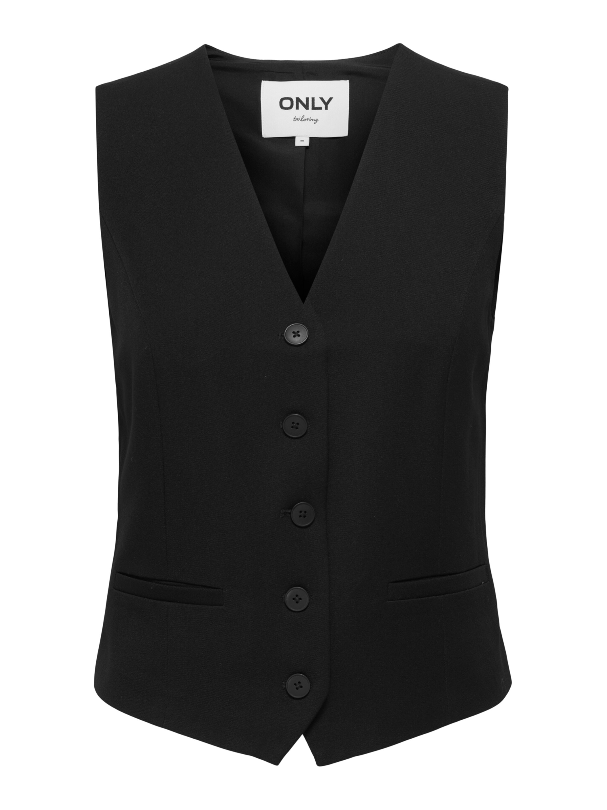 ONLY Жилет от костюма в Черный: спереди