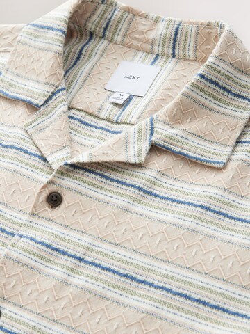 Next Regular Fit Hemd in Beige