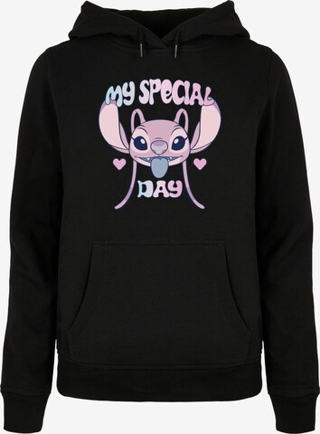 ABSOLUTE CULT Sweatshirt 'Lilo and Stitch - Special Day' in Black: front