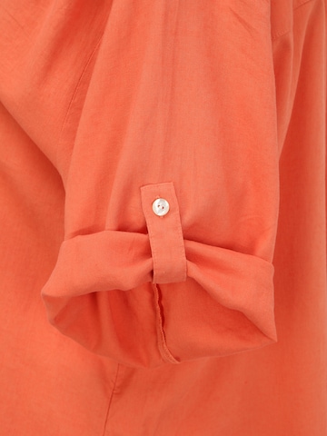 Camicia da donna di Tom Tailor Women + in arancione