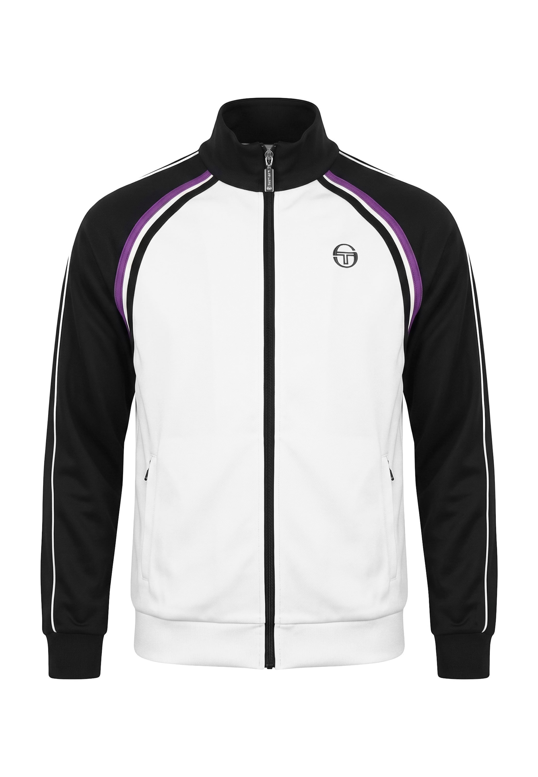 Sergio Tacchini Bluza rozpinana 'Ghibli' w kolorze biały: przód