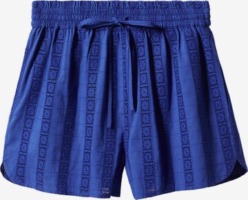 MANGO Regular Shorts 'BOMBAI' in Blau: predná strana