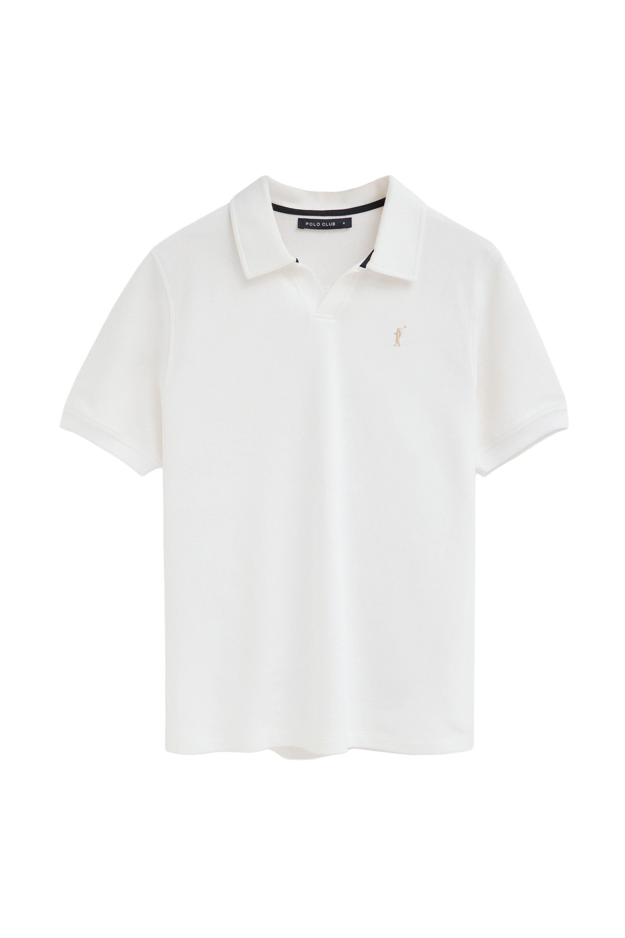 Polo Club Poloshirt in weiß, Produktansicht