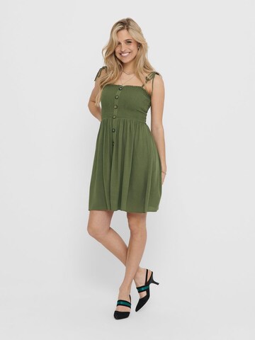 ONLY Summer dress 'ANNIKA' in Green