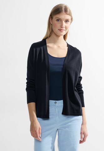 CECIL Knit Cardigan in Blue: front