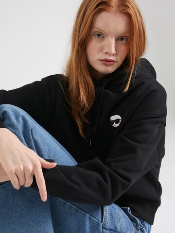 Karl Lagerfeld - Sudadera 'IKONIK' en negro