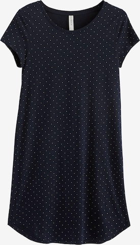 Lindex Yöpaita värissä sininen: etupuoli