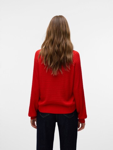 VERO MODA Trui 'New Lexsun' in Rood