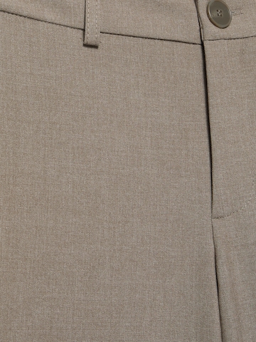 Pull&Bear Wide Leg Hose in Braun