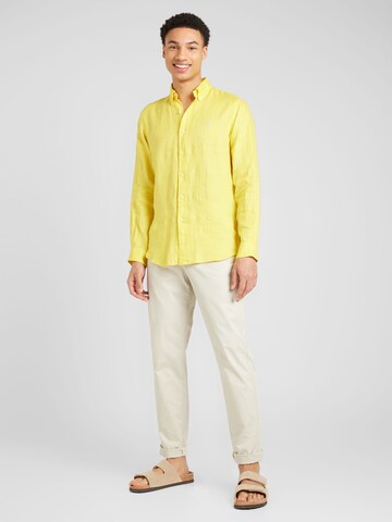 Coupe regular Chemise Polo Ralph Lauren en jaune