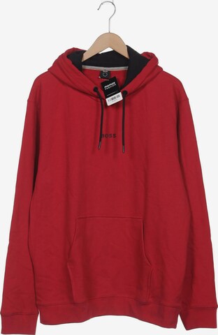 BOSS Sweatshirt & Zip-Up Hoodie in XXXL in Red: front